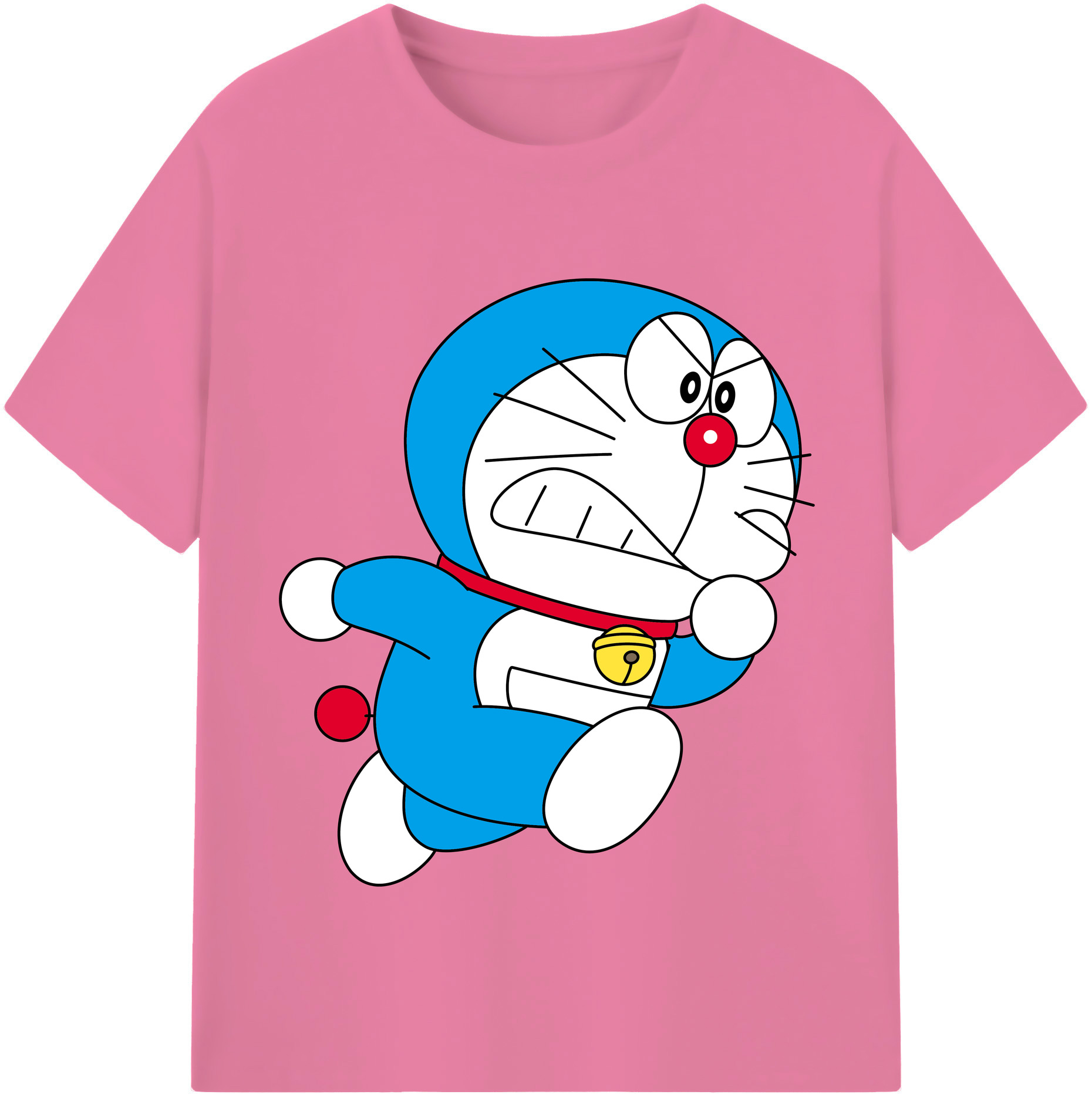 （画像用） ドラえもん Doraemon 綿100％半袖Tシャツ（フロントプリント）